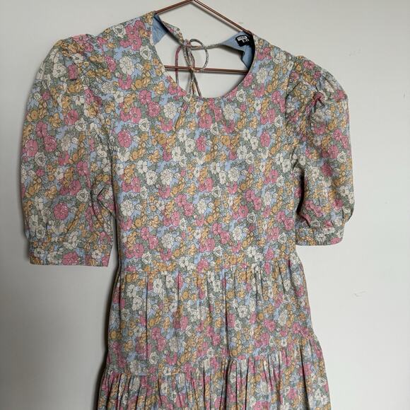 Anthropologie En Saison Women Cottagecore Dress Large Midi Peasant Boho Romantic - Picture 3 of 8